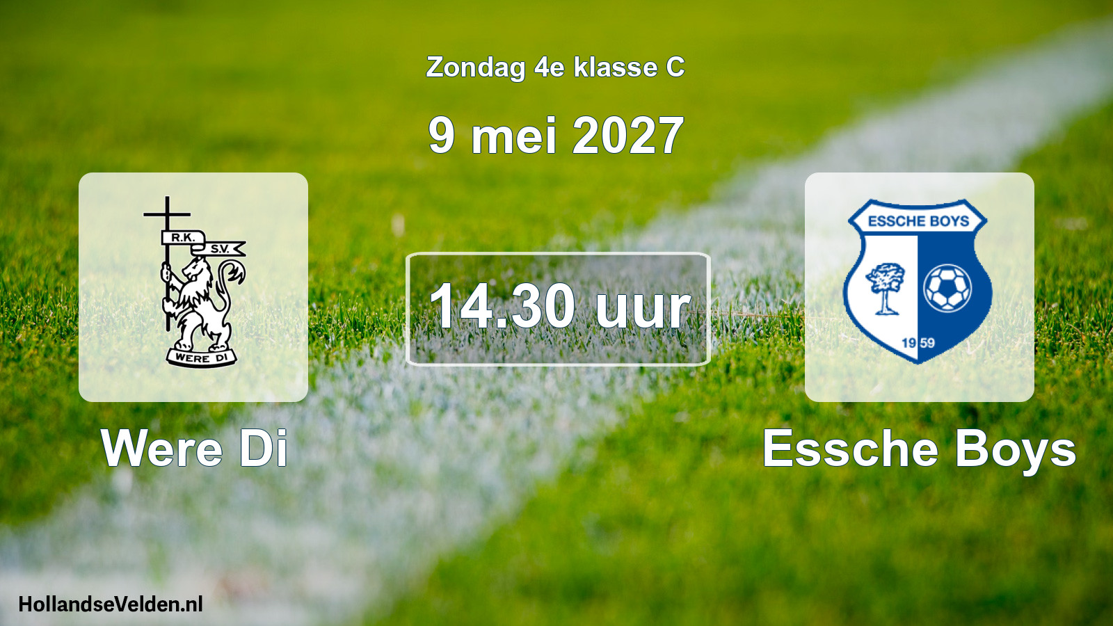 Scheduled Match: Were Di - Essche Boys (9 May 2027)