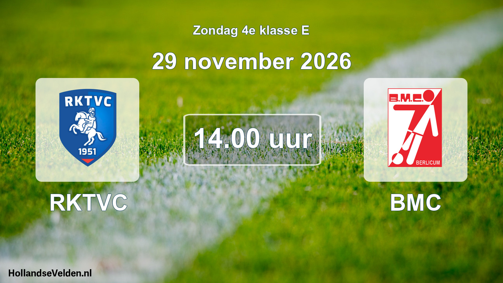 Scheduled Match: RKTVC - BMC (29 November 2026)