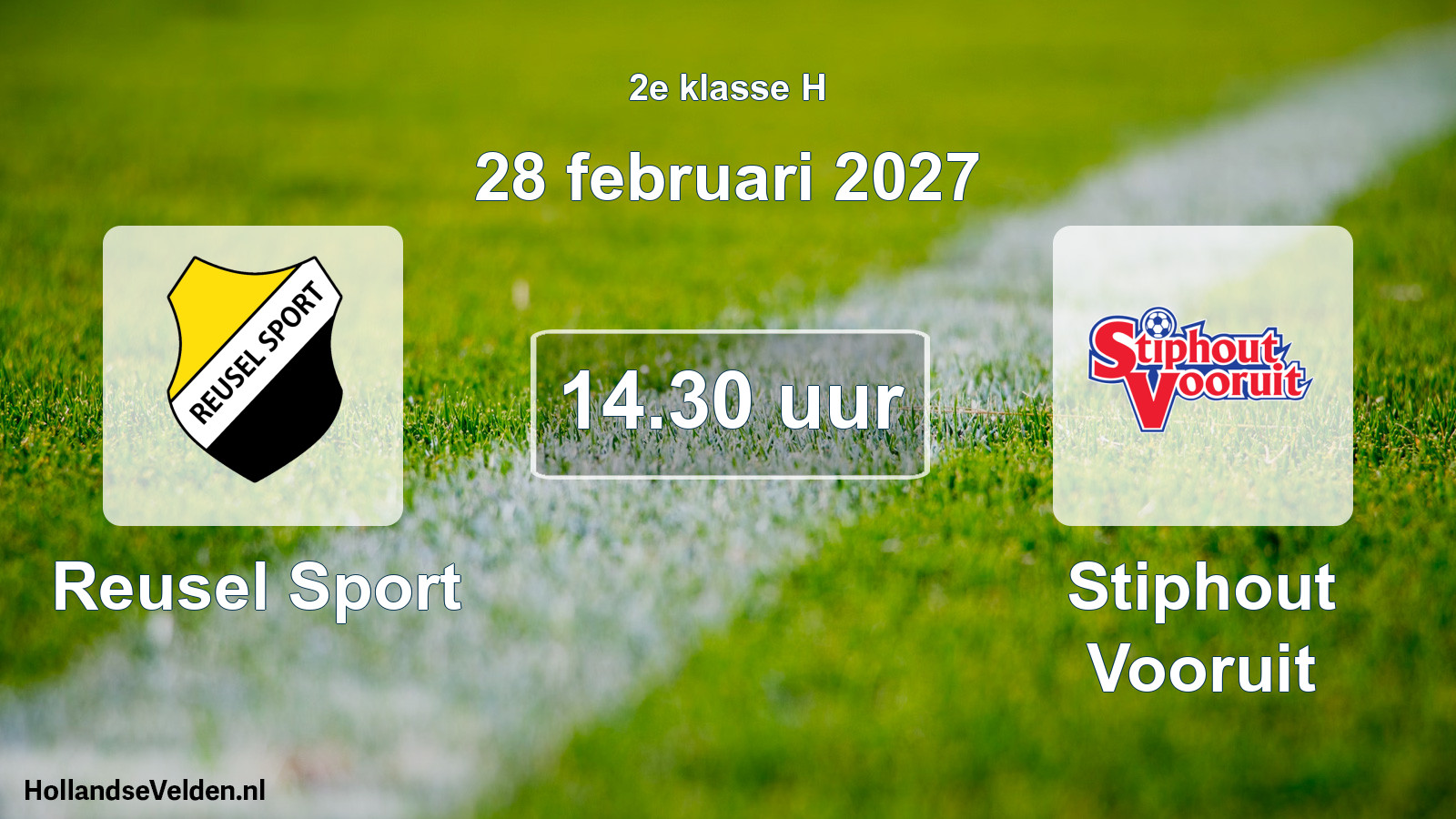 Scheduled Match: Reusel Sport - Stiphout Vooruit (28 February 2027)