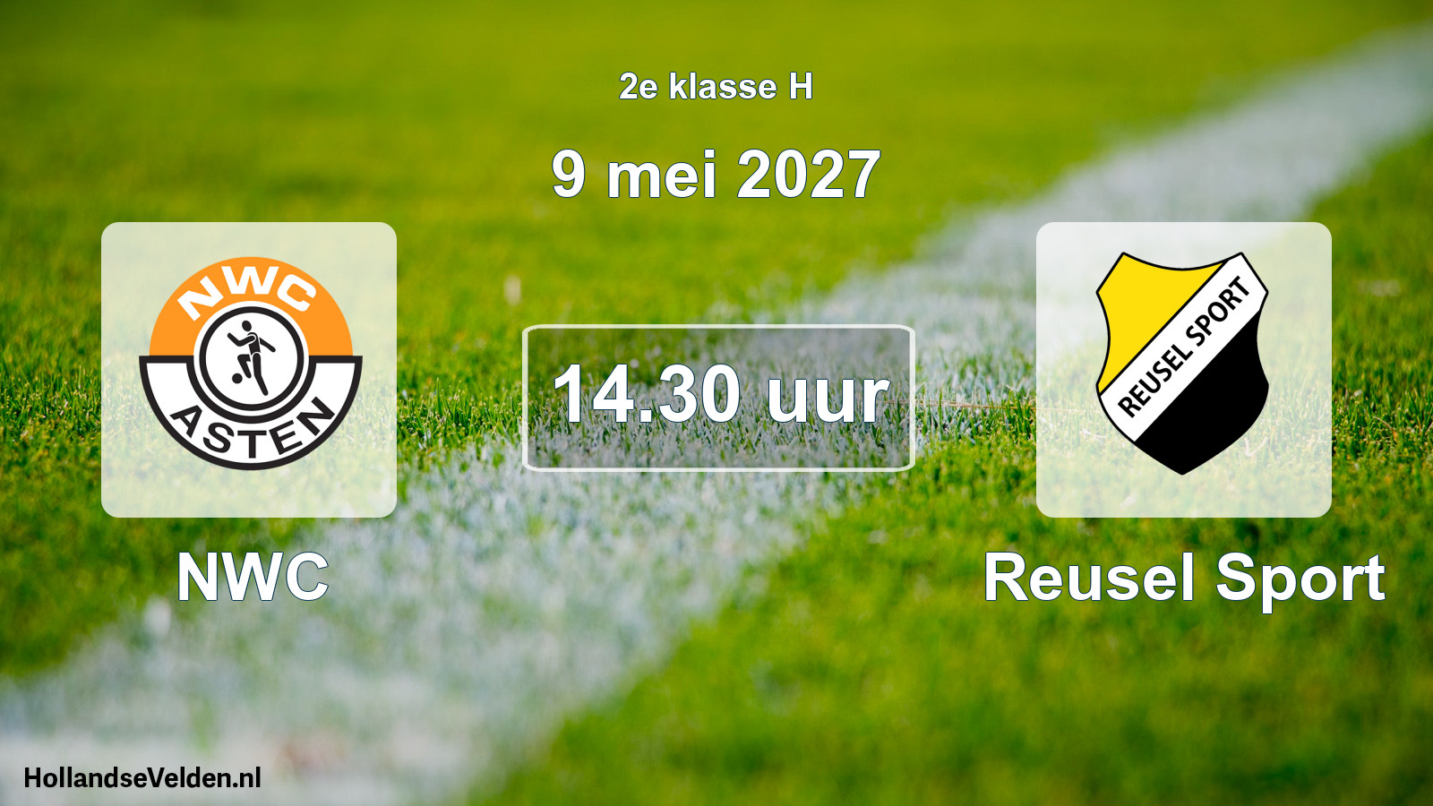 Geplande wedstrijd: NWC - Reusel Sport (9 mei 2027)