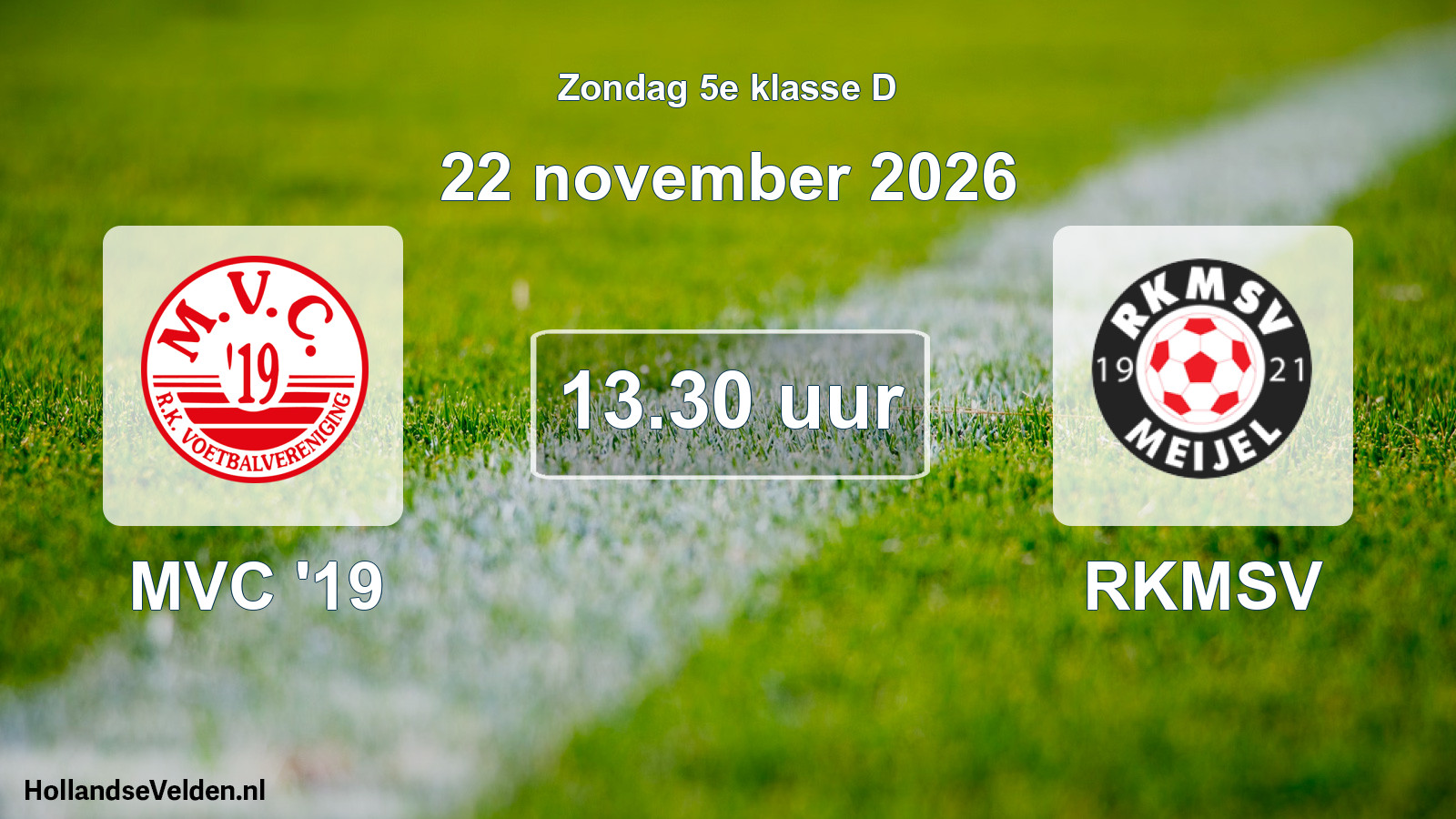 Scheduled Match: MVC '19 - RKMSV (22 November 2026)
