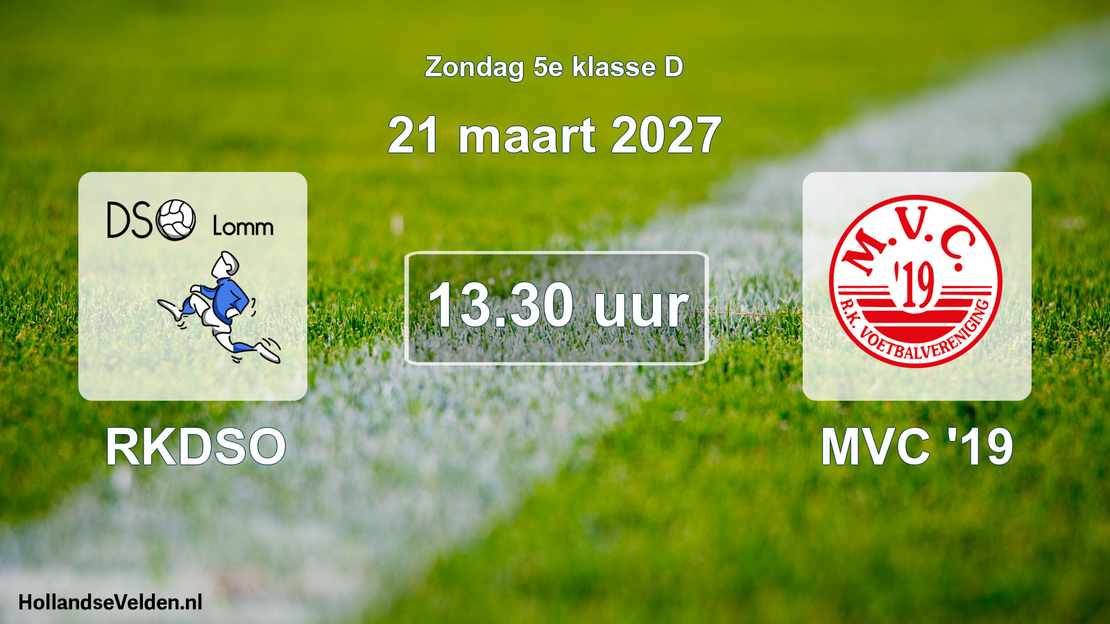 Geplande wedstrijd: RKDSO - MVC '19 (21 maart 2027)