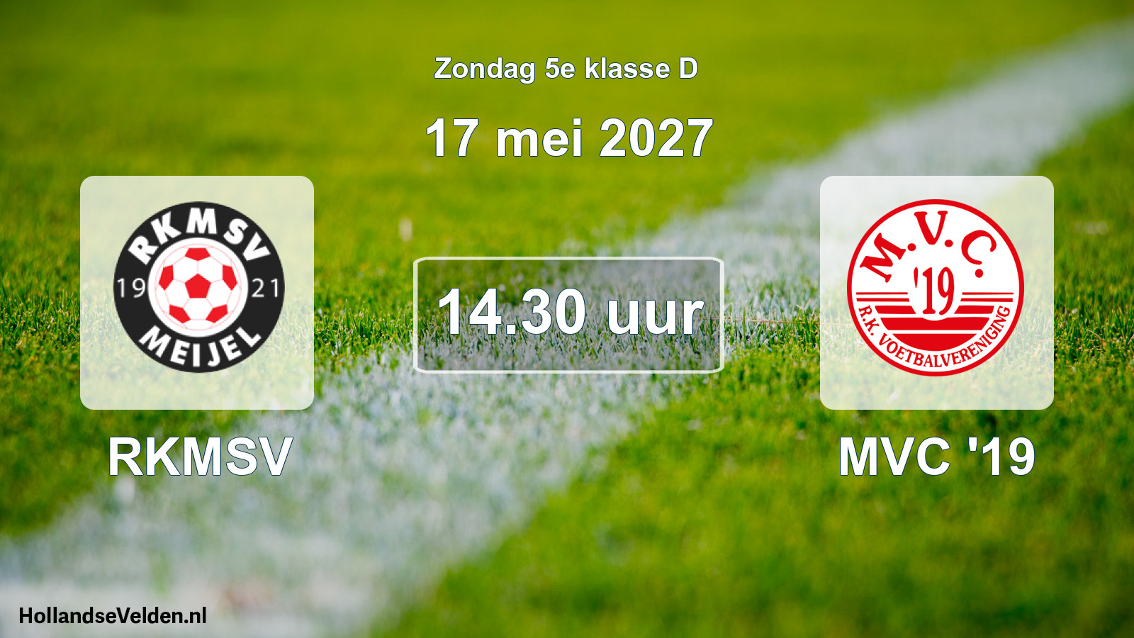 Geplande wedstrijd: RKMSV - MVC '19 (17 mei 2027)