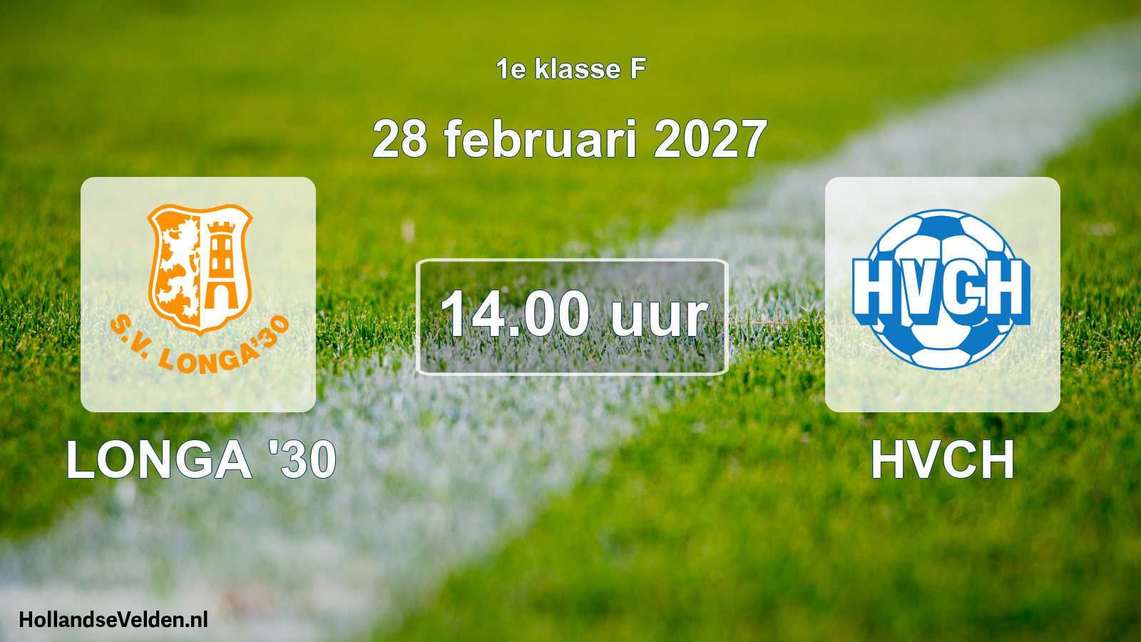 Scheduled Match: LONGA '30 - HVCH (28 February 2027)
