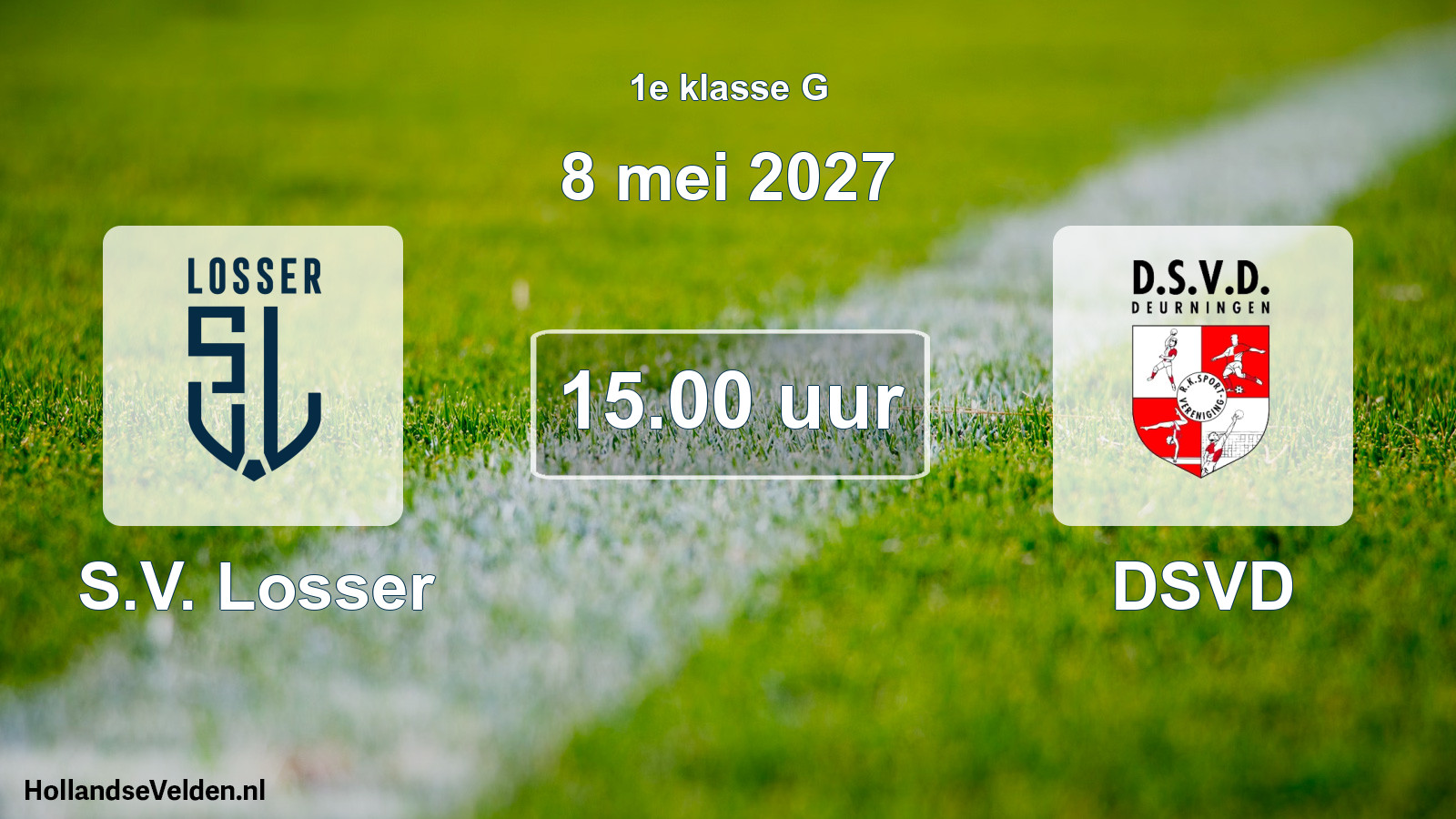 Scheduled Match: S.V. Losser - DSVD (8 May 2027)