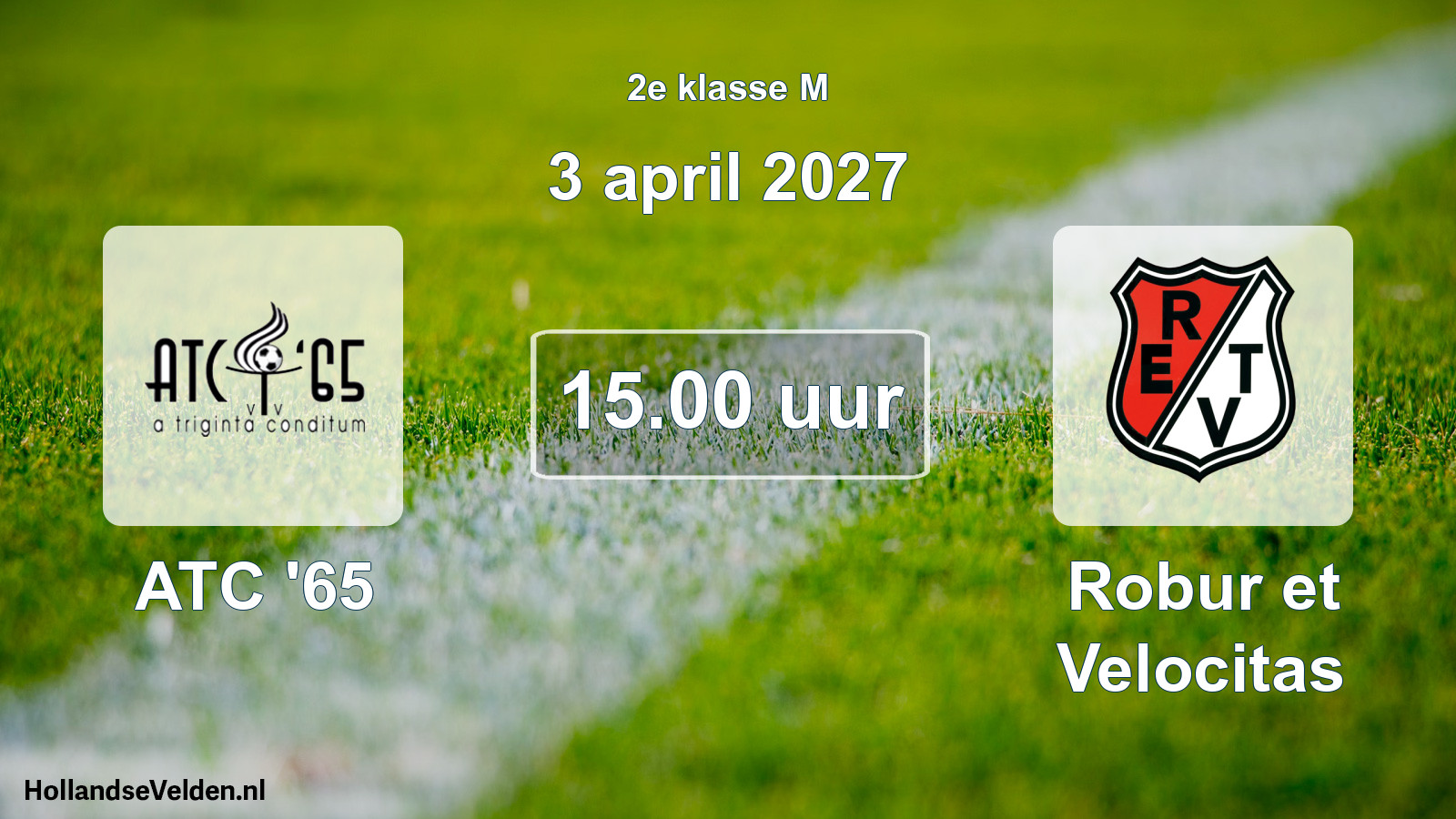 Geplande wedstrijd: ATC '65 - Robur et Velocitas (3 april 2027)