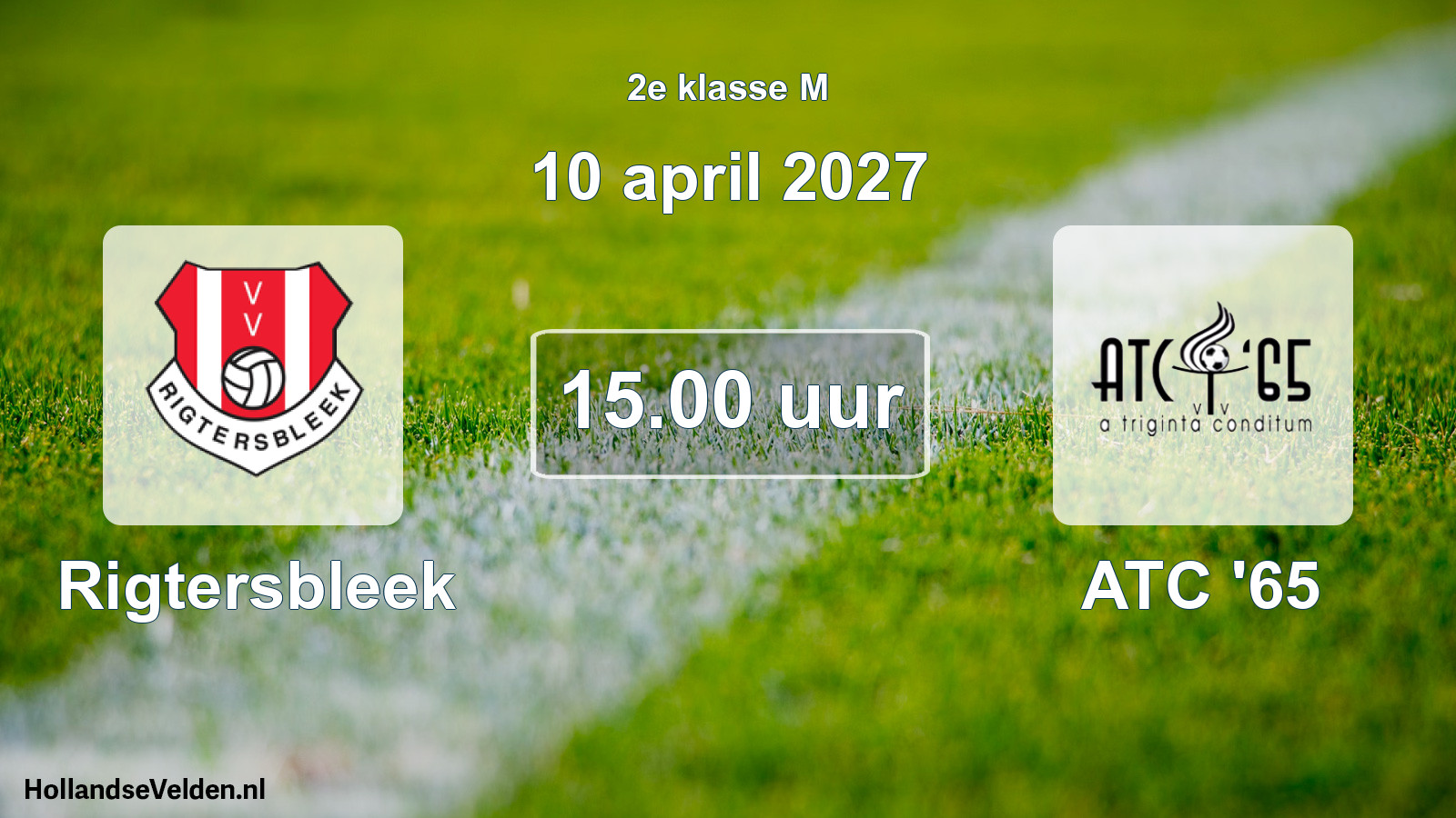 Scheduled Match: Rigtersbleek - ATC '65 (10 April 2027)