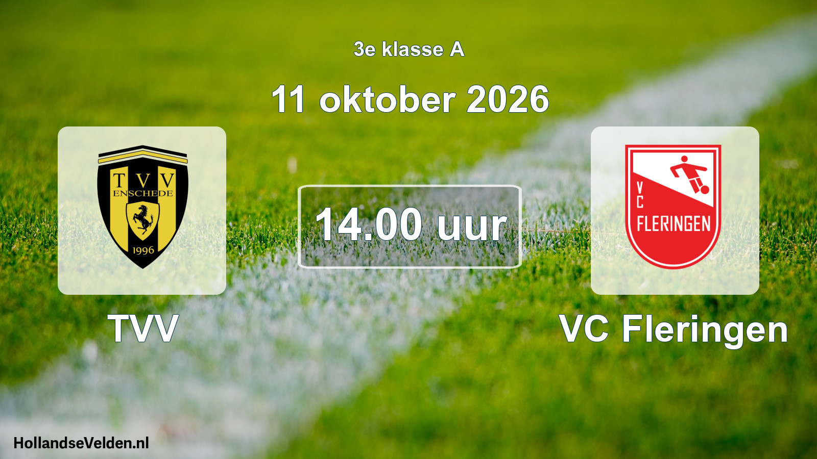 Scheduled Match: TVV - VC Fleringen (11 October 2026)