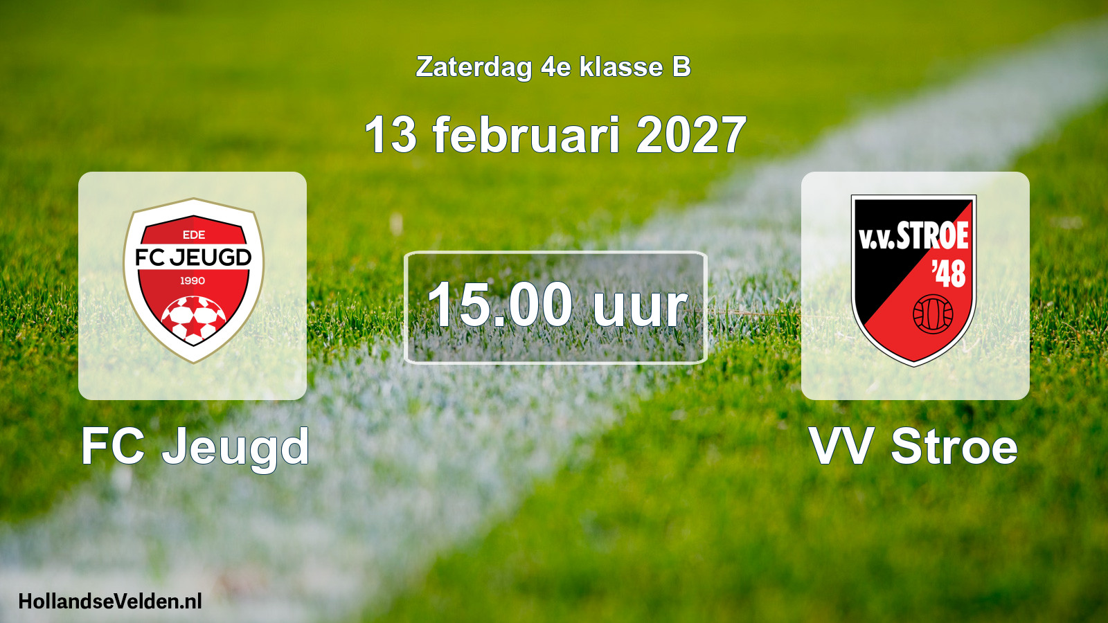 Geplande wedstrijd: FC Jeugd - VV Stroe (13 februari 2027)