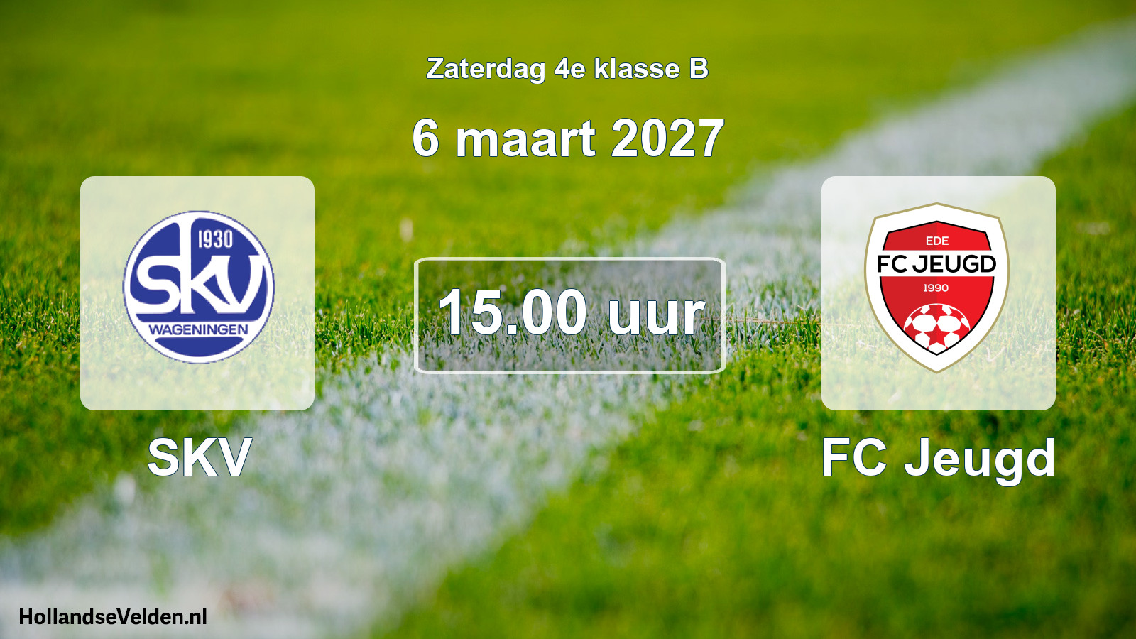 Geplande wedstrijd: SKV - FC Jeugd (6 maart 2027)