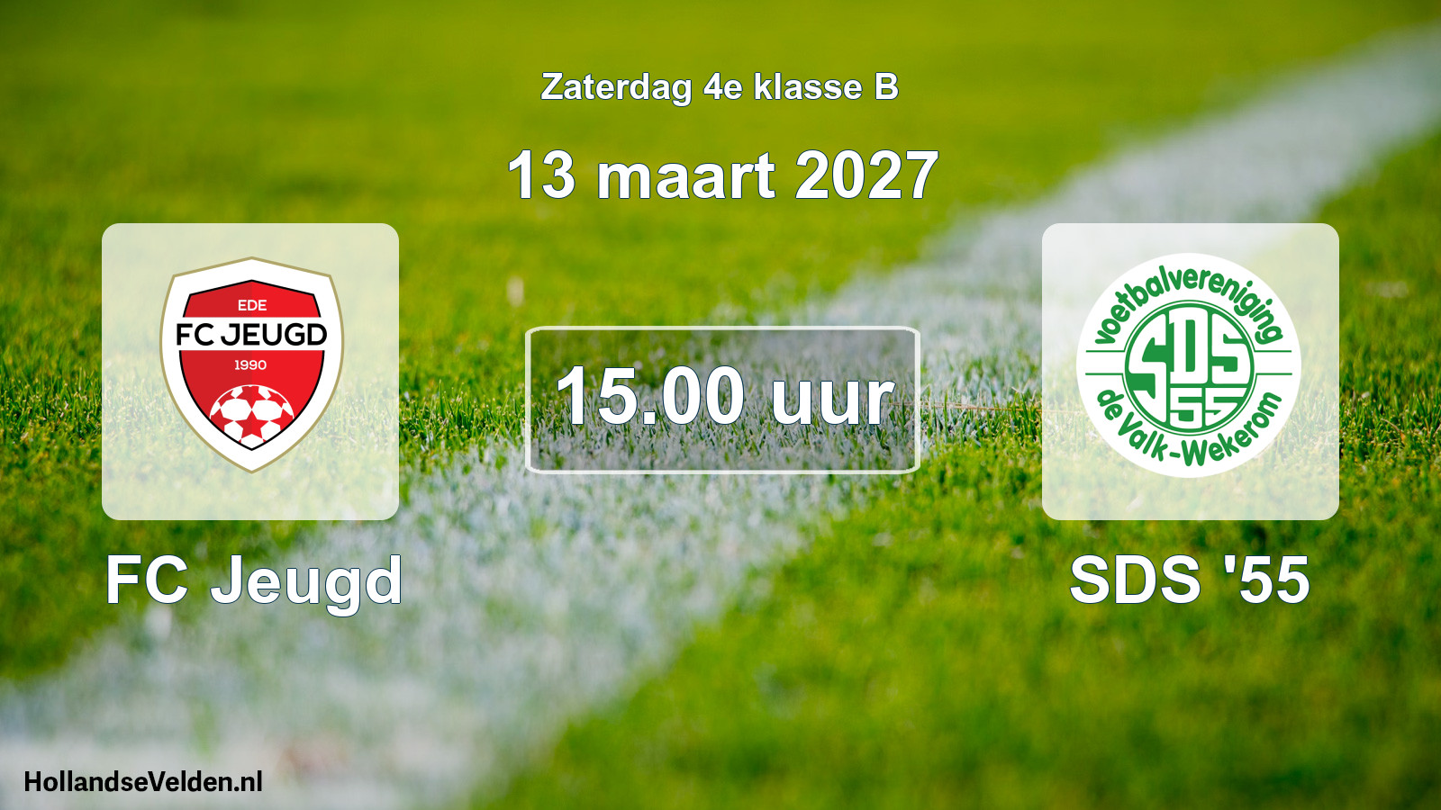Geplande wedstrijd: FC Jeugd - SDS '55 (13 maart 2027)
