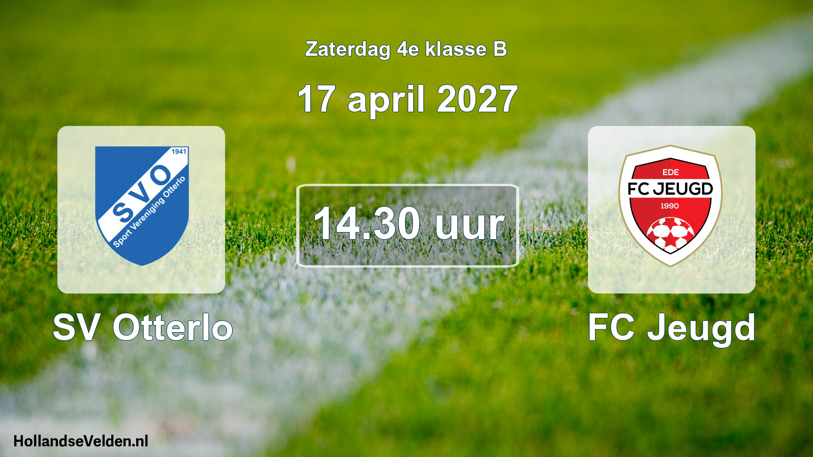 Geplande wedstrijd: SV Otterlo - FC Jeugd (17 april 2027)