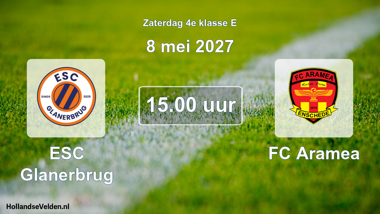 Scheduled Match: ESC Glanerbrug - FC Aramea (8 May 2027)