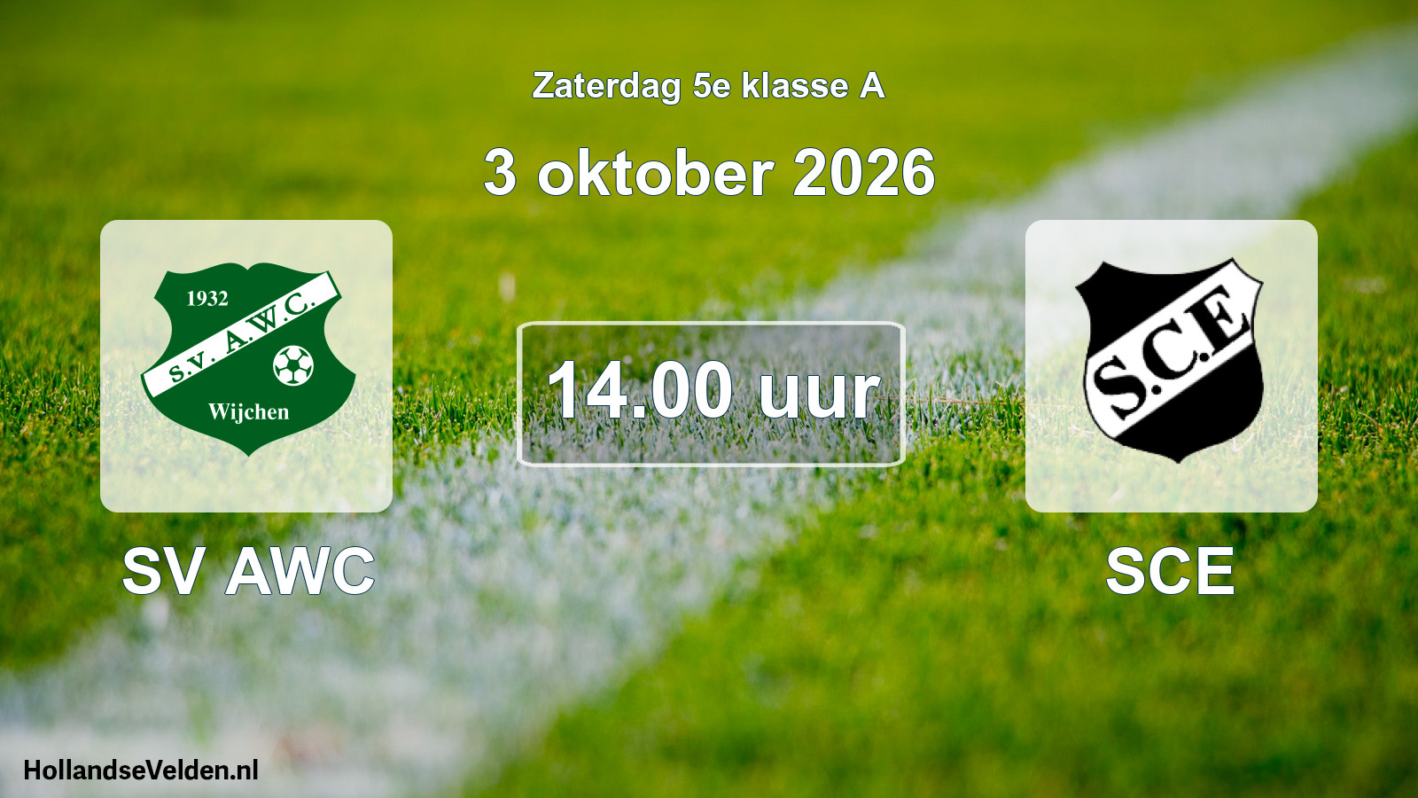 Scheduled Match: SV AWC - SCE (3 October 2026)