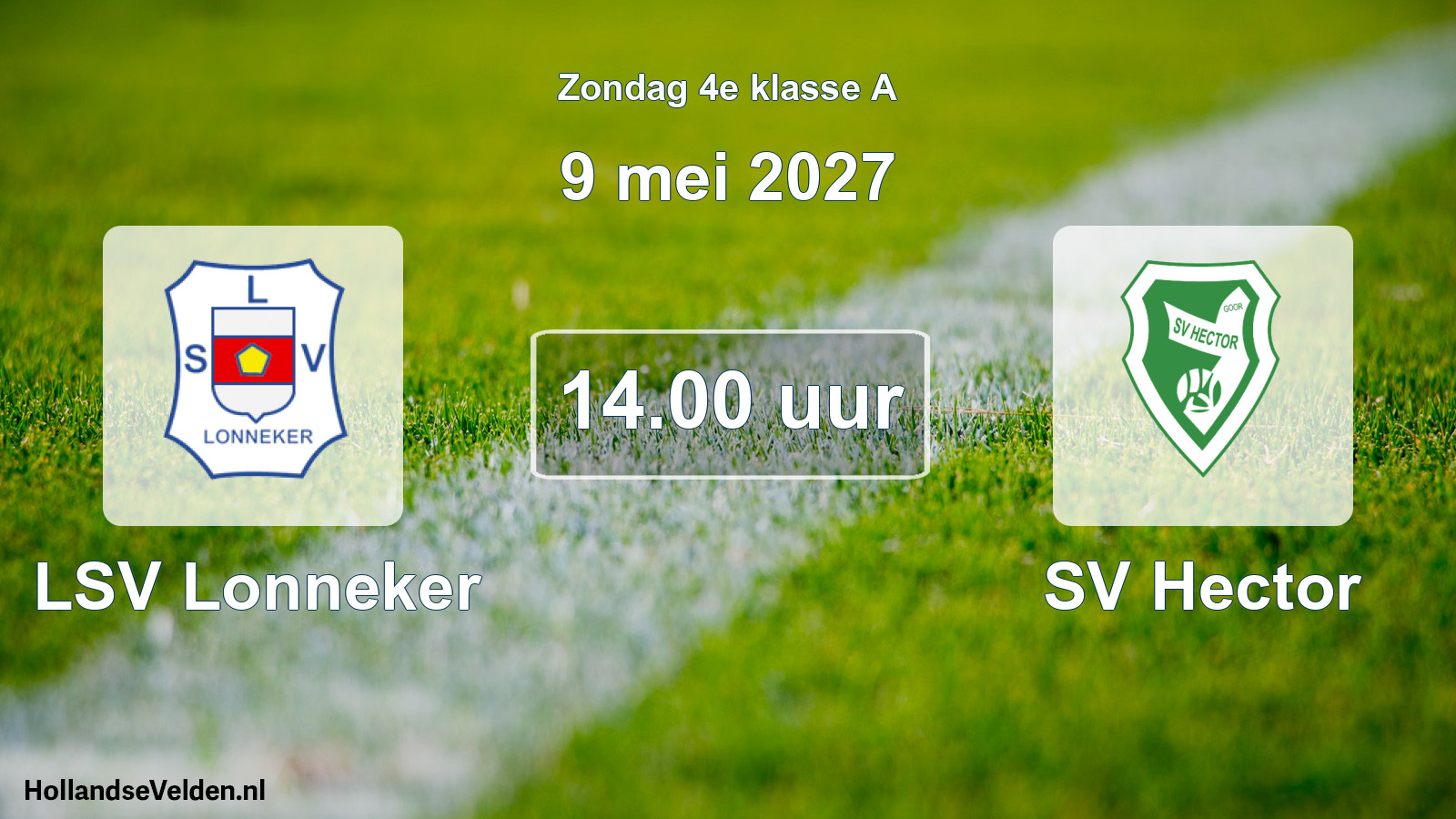 Scheduled Match: LSV Lonneker - SV Hector (9 May 2027)