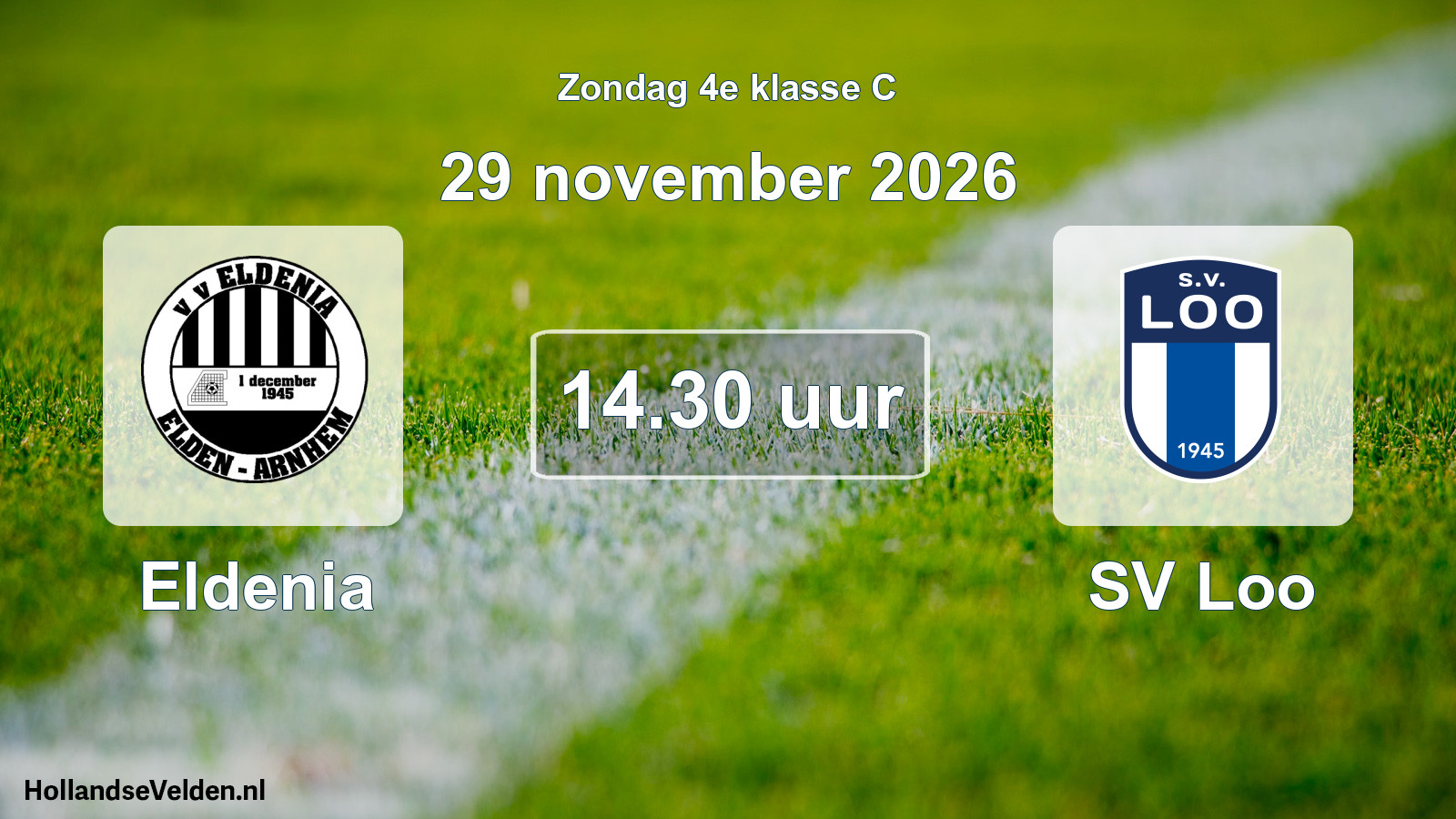 Scheduled Match: Eldenia - SV Loo (29 November 2026)