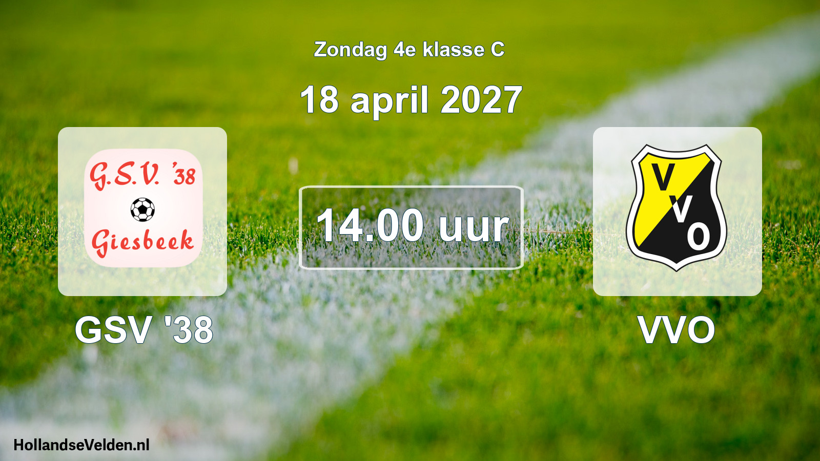 Scheduled Match: GSV '38 - VVO (18 April 2027)