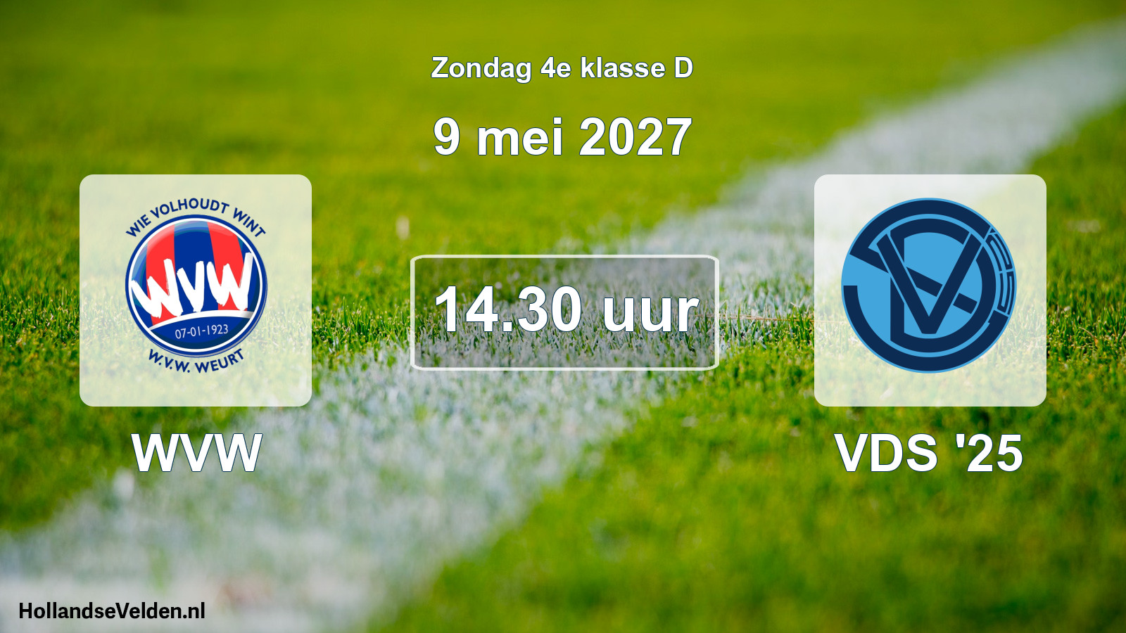 Scheduled Match: WVW - VDS '25 (9 May 2027)
