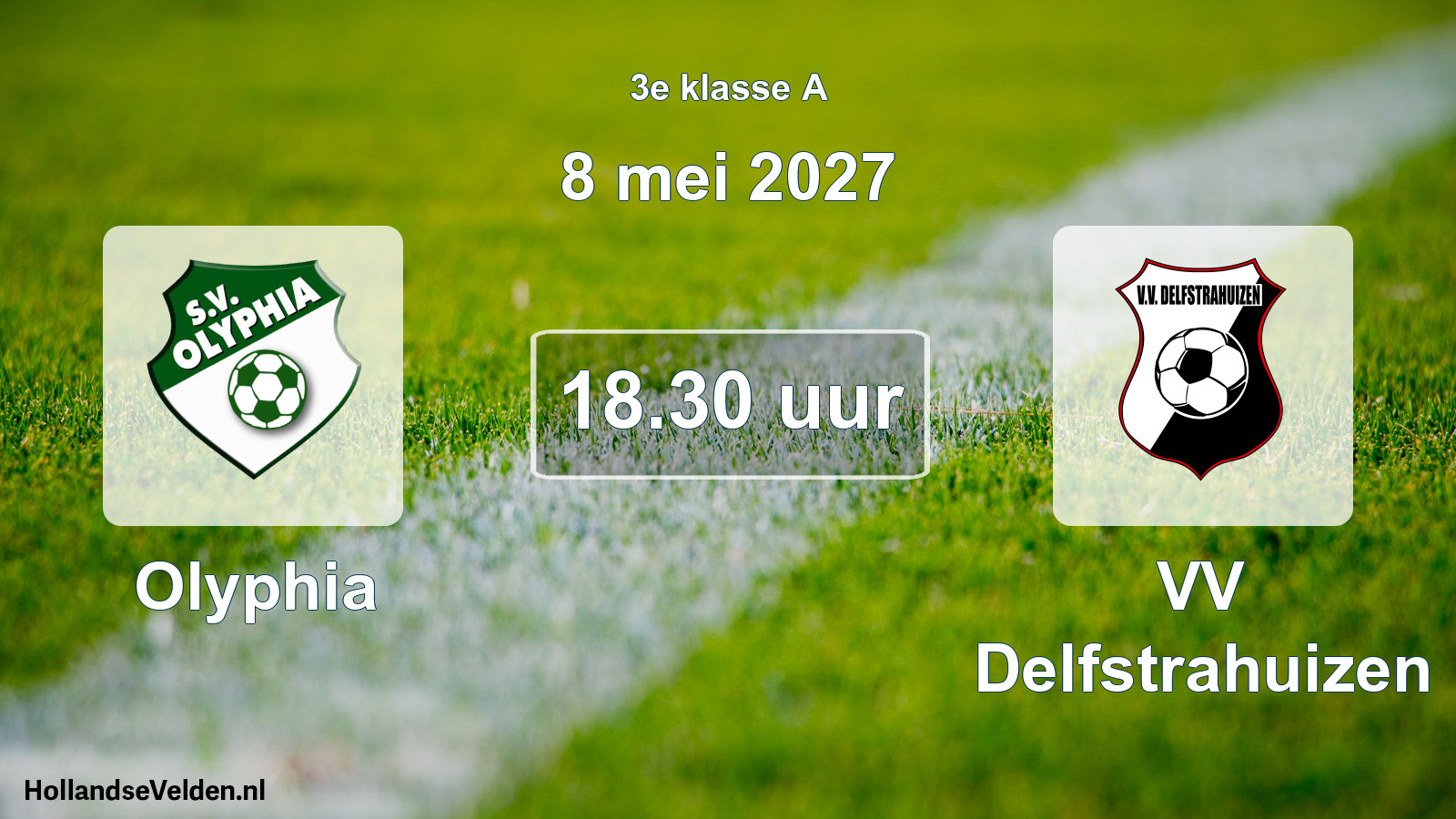 Scheduled Match: Olyphia - VV Delfstrahuizen (8 May 2027)