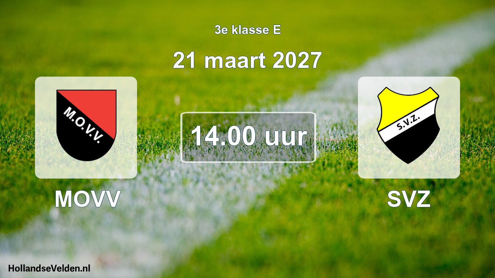 Geplande wedstrijd: MOVV - SVZ (21 maart 2027)