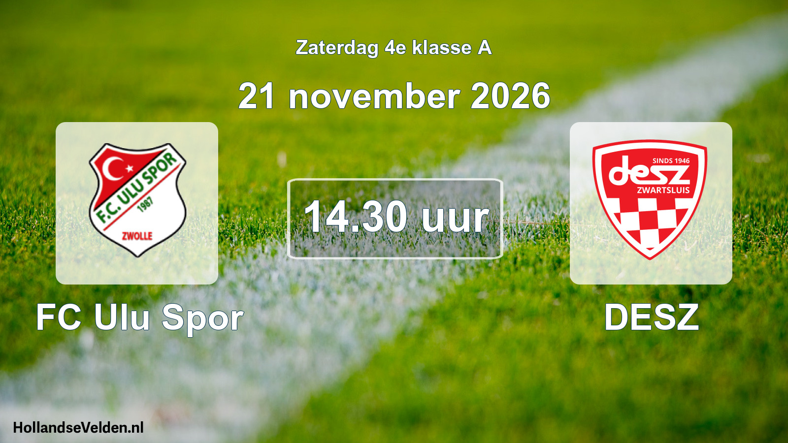 Scheduled Match: FC Ulu Spor - DESZ (21 November 2026)