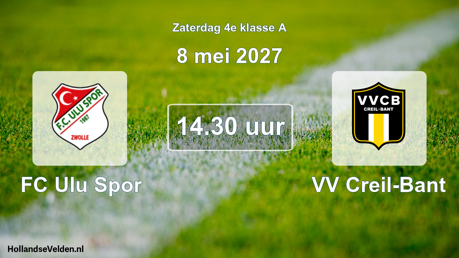 Scheduled Match: FC Ulu Spor - VV Creil-Bant (8 May 2027)