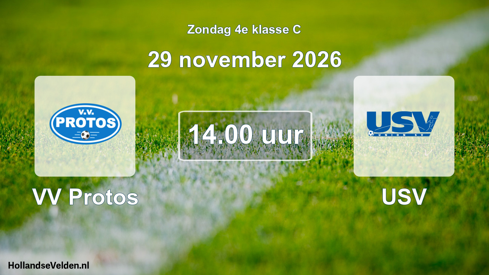 Scheduled Match: VV Protos - USV (29 November 2026)