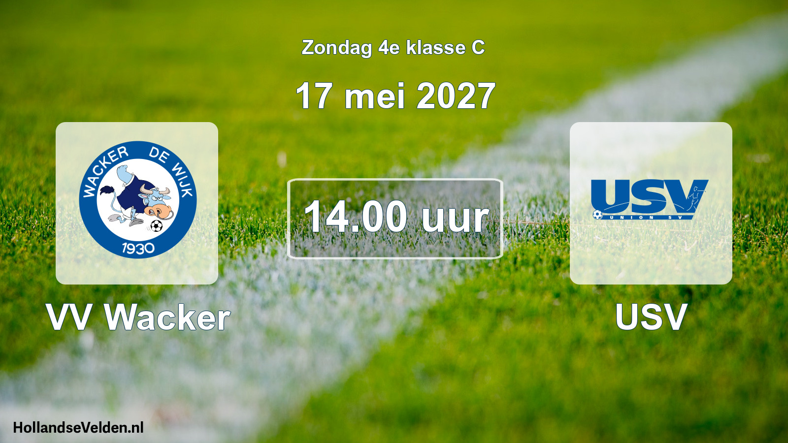Scheduled Match: VV Wacker - USV (17 May 2027)