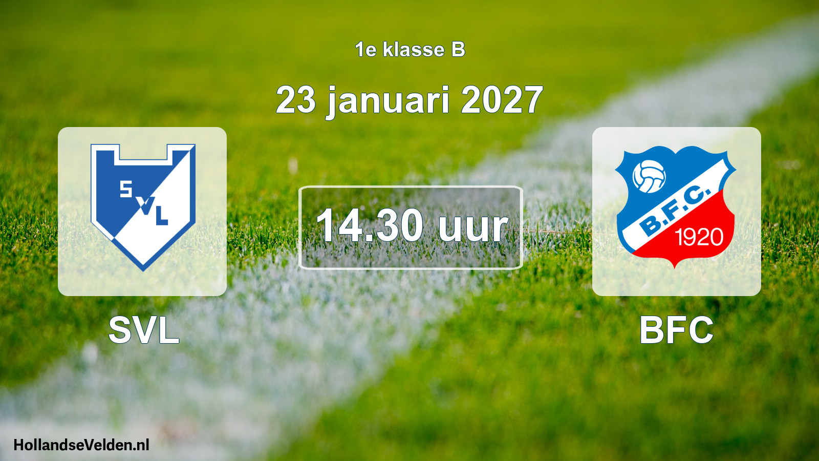 Scheduled Match: SVL - BFC (23 January 2027)