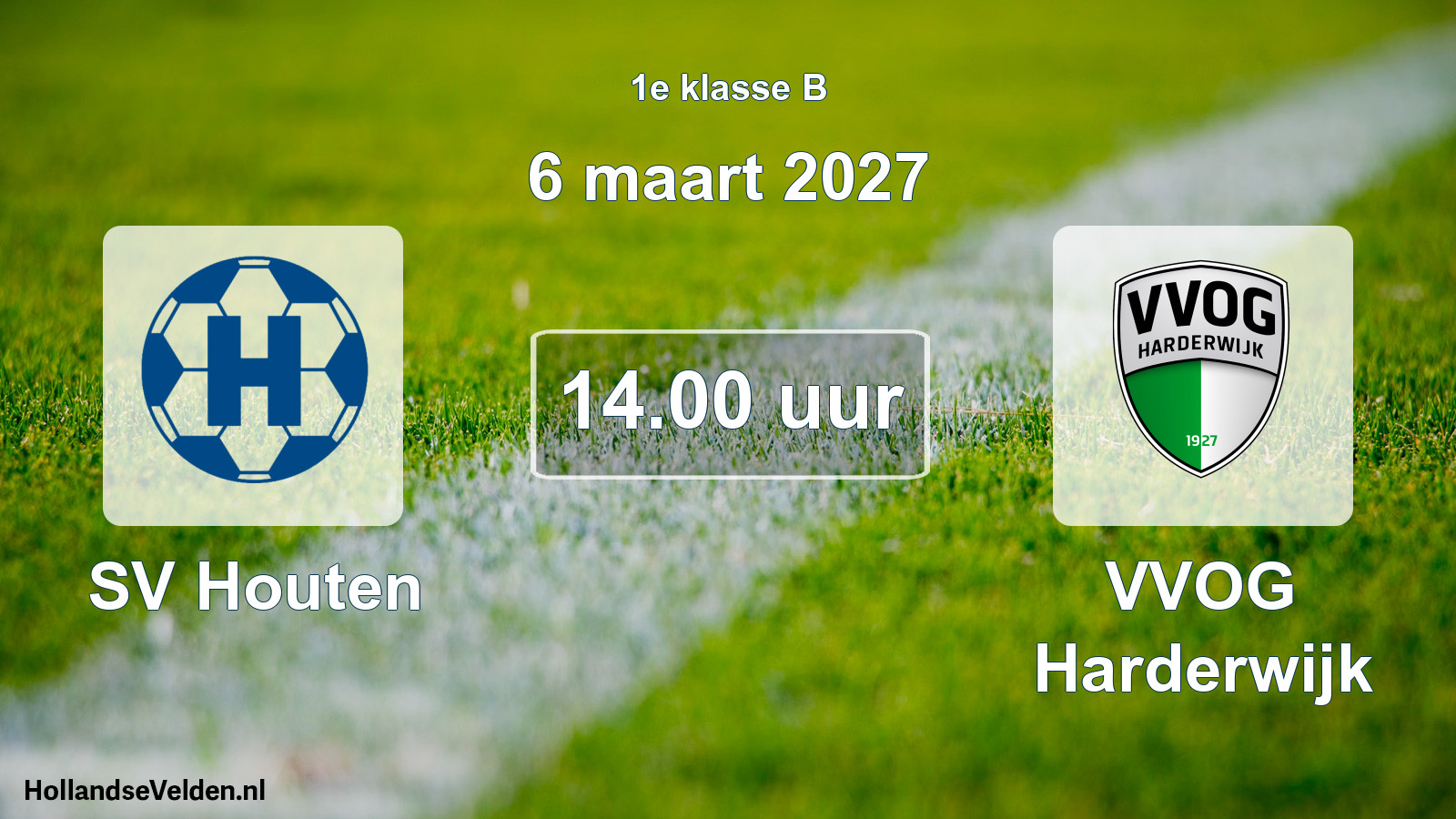 Geplande wedstrijd: SV Houten - VVOG Harderwijk (6 maart 2027)
