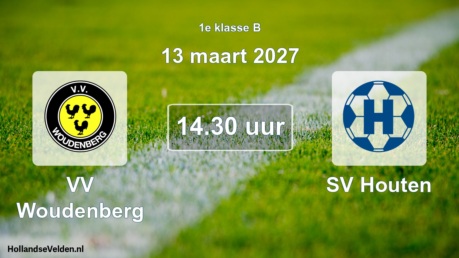 Scheduled Match: VV Woudenberg - SV Houten (13 March 2027)