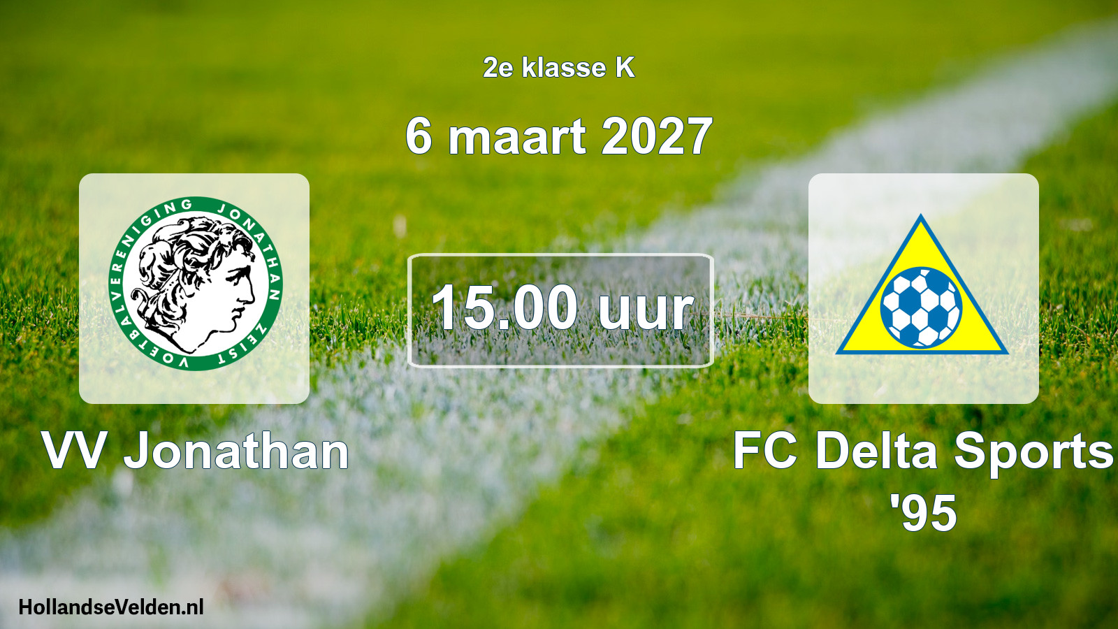 Scheduled Match: VV Jonathan - FC Delta Sports '95 (6 March 2027)