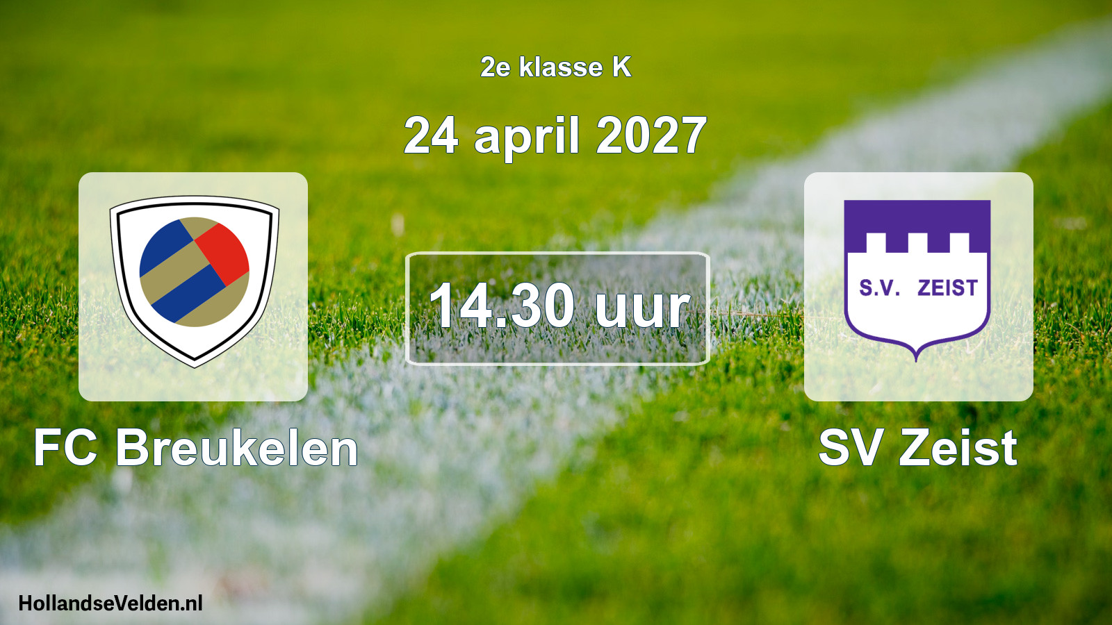 Scheduled Match: FC Breukelen - SV Zeist (24 April 2027)
