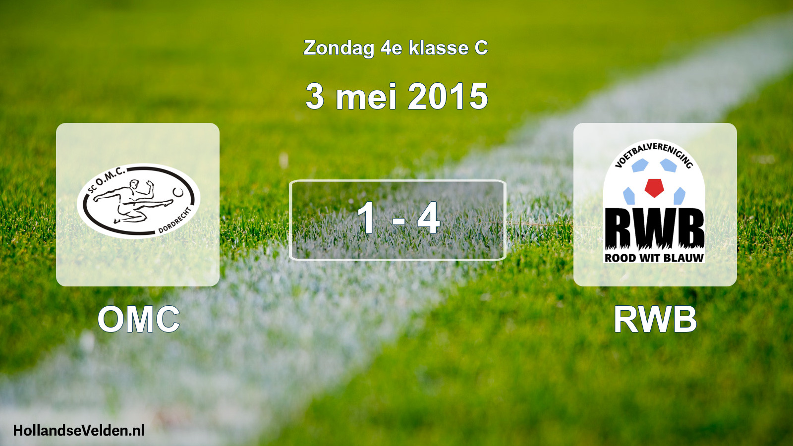 Total number of matches played: OMC - RWB 1 - 4 (3 May 2015)