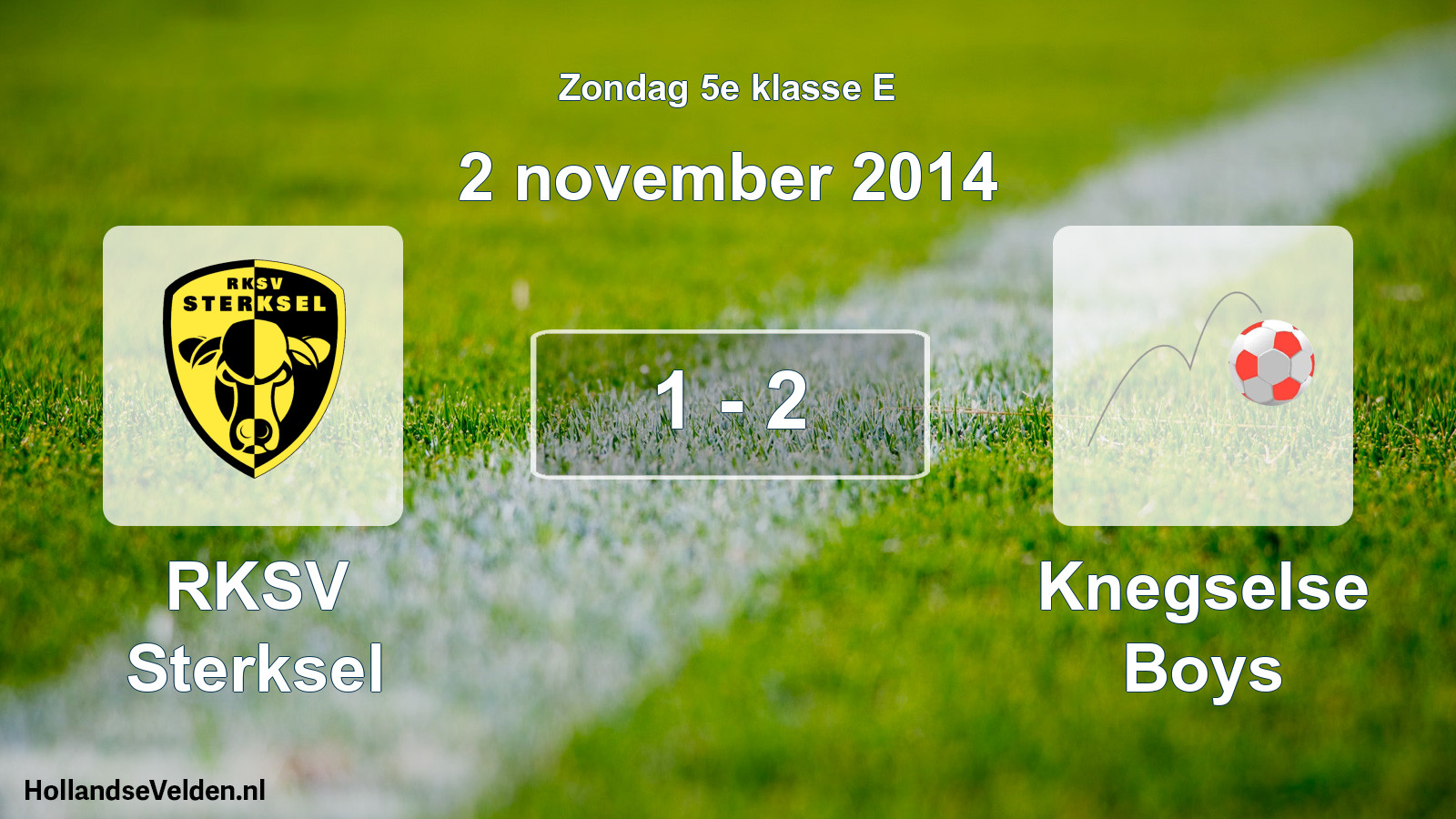 Total number of matches played: RKSV Sterksel - Knegselse Boys 1 - 2 (2 November 2014)