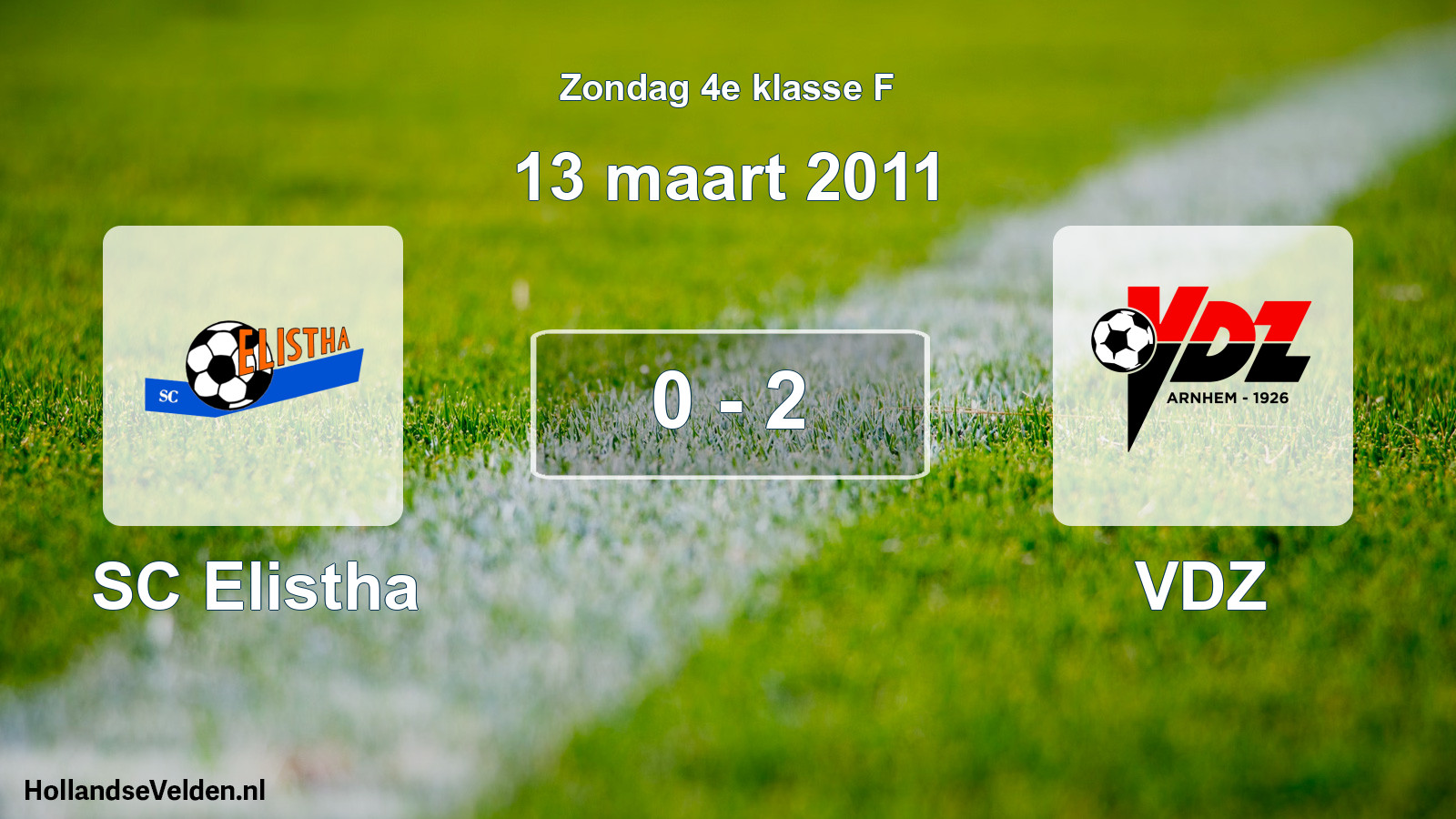 Total number of matches played: SC Elistha - VDZ 0 - 2 (13 March 2011)