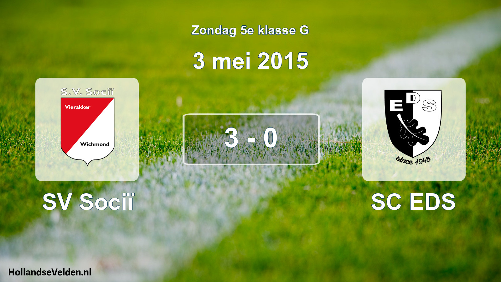 Total number of matches played: SV Sociï - SC EDS 3 - 0 (3 May 2015)