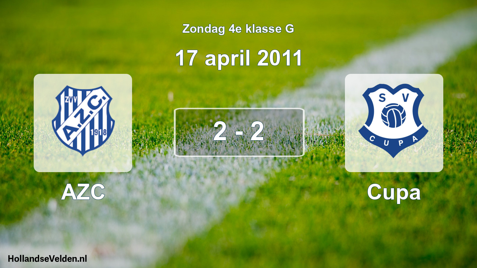 Total number of matches played: AZC - Cupa 2 - 2 (17 April 2011)