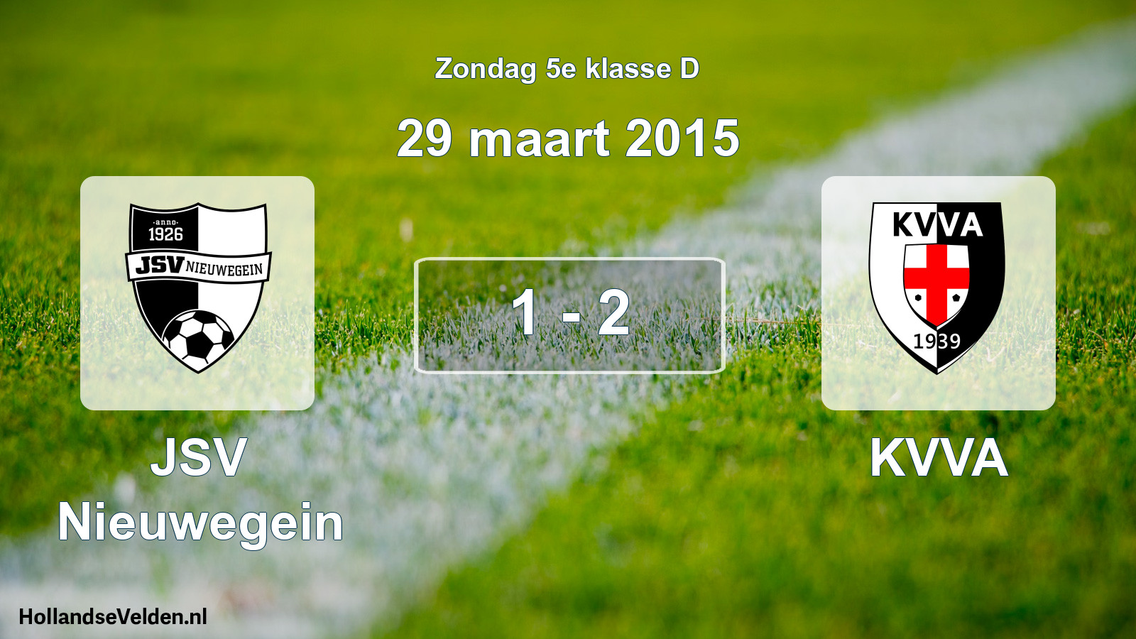 Total number of matches played: JSV Nieuwegein - KVVA 1 - 2 (29 March 2015)