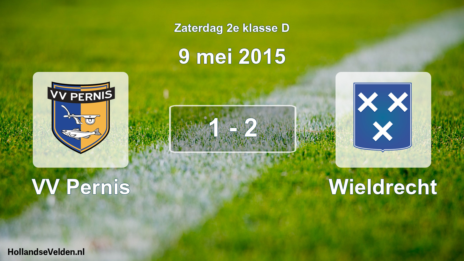 Total number of matches played: VV Pernis - Wieldrecht 1 - 2 (9 May 2015)