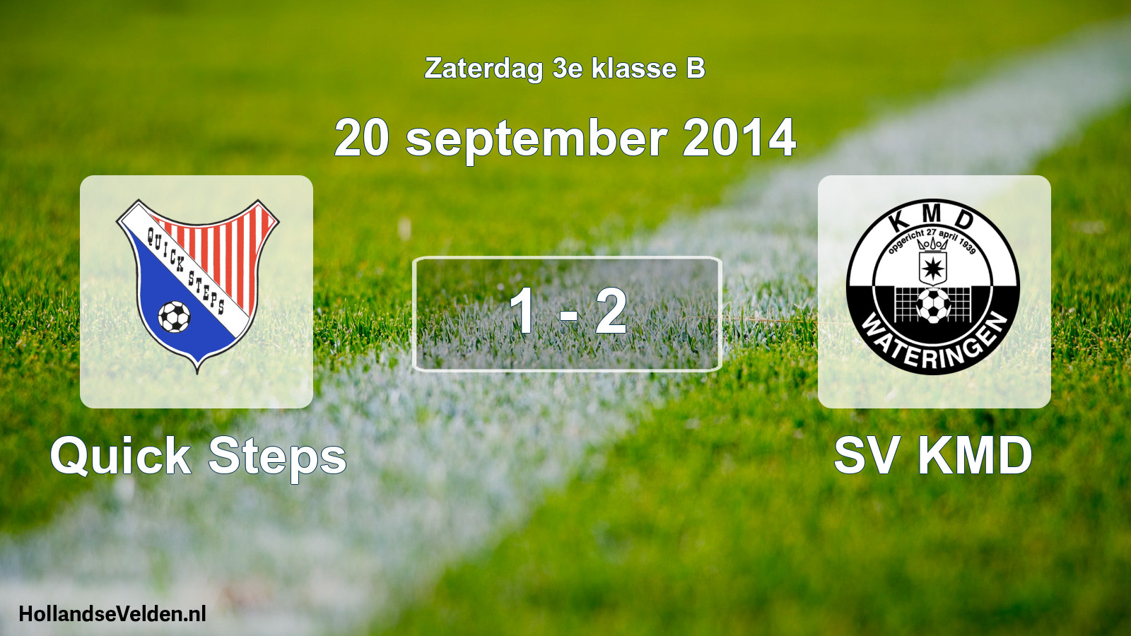 Total number of matches played: Quick Steps - SV KMD 1 - 2 (20 September 2014)