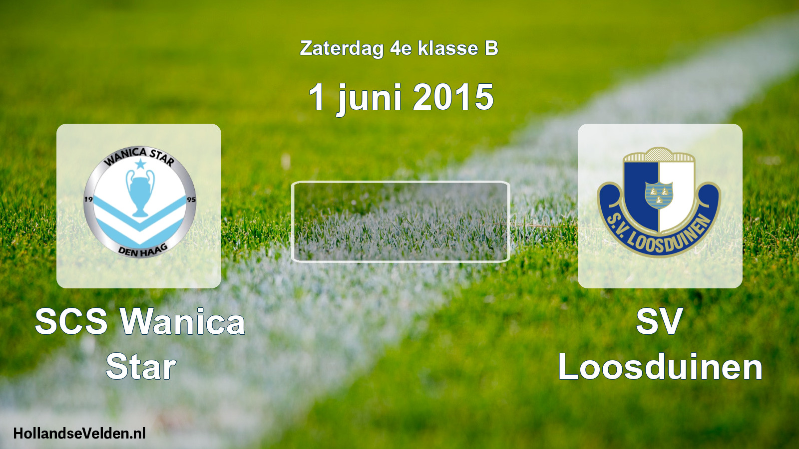 Scheduled Match: SCS Wanica Star - SV Loosduinen (1 June 2015)