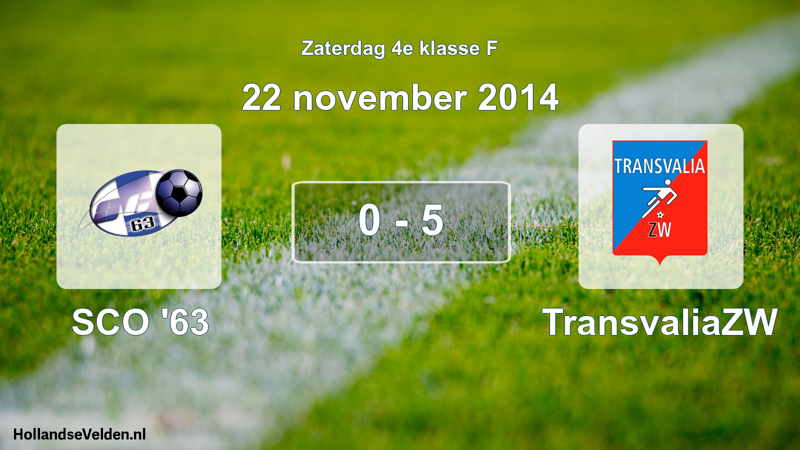 Total number of matches played: SCO '63 - TransvaliaZW 0 - 5 (22 November 2014)