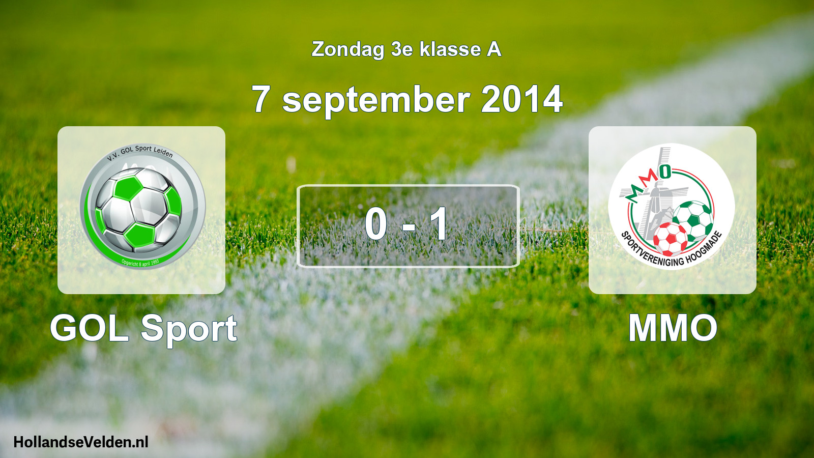 Total number of matches played: GOL Sport - MMO 0 - 1 (7 September 2014)