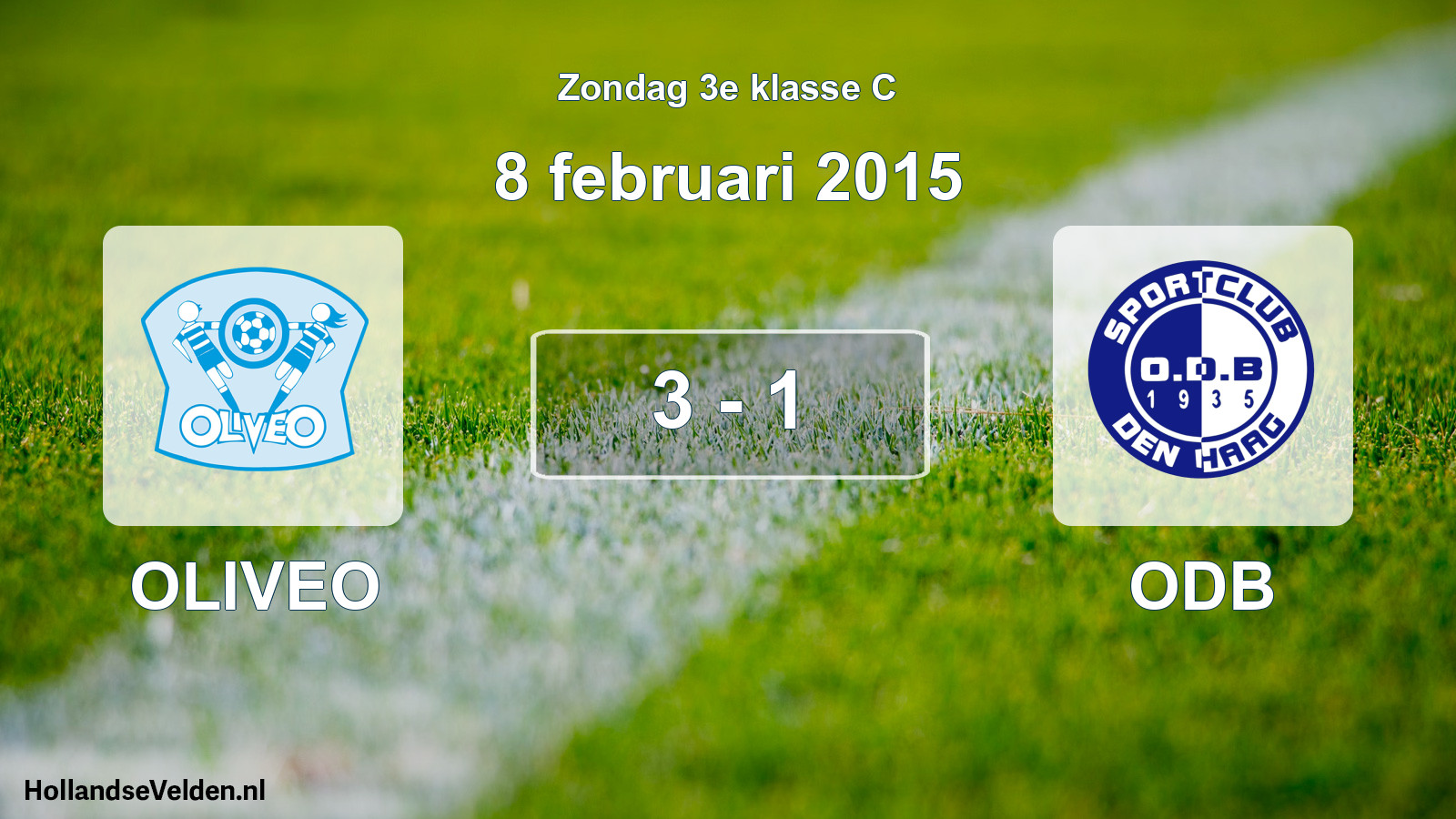 Total number of matches played: OLIVEO - ODB 3 - 1 (8 February 2015)