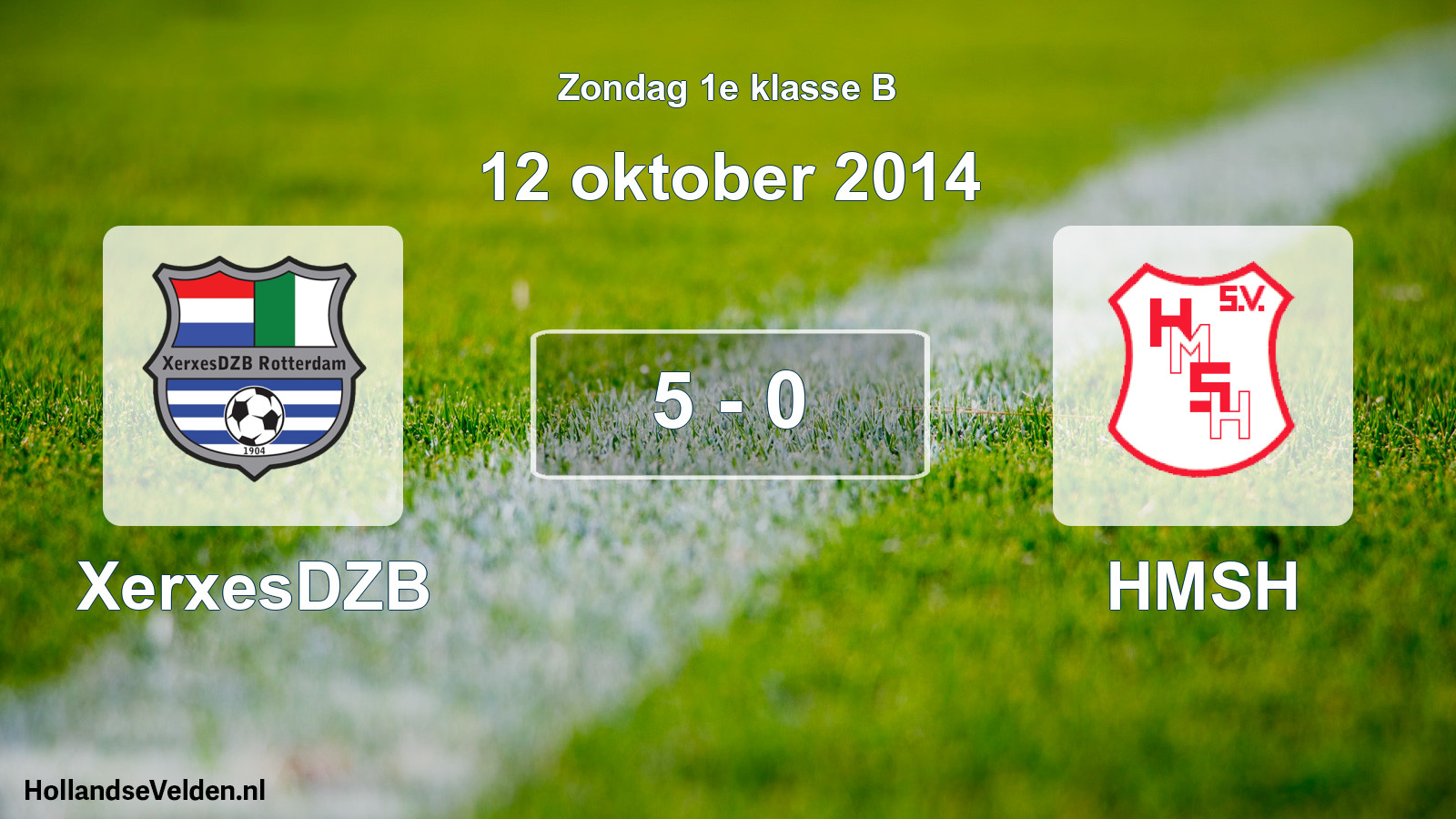 Total number of matches played: XerxesDZB - HMSH 5 - 0 (12 October 2014)