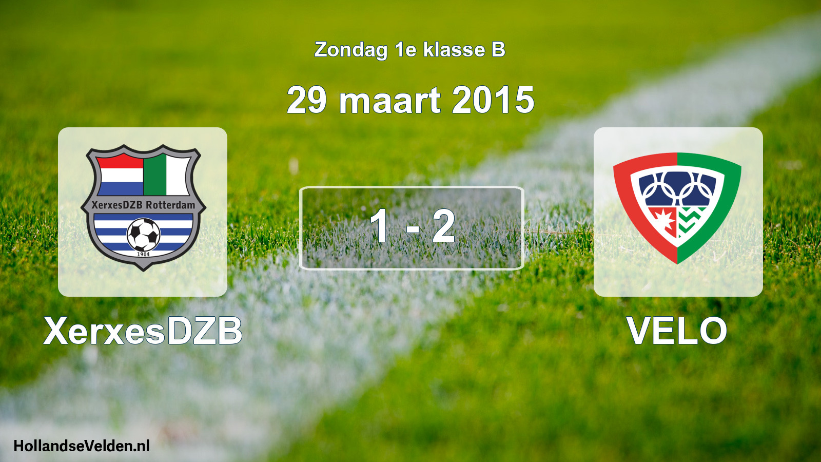 Total number of matches played: XerxesDZB - VELO 1 - 2 (29 March 2015)