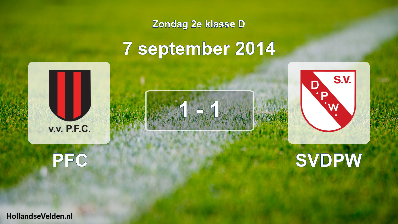 Total number of matches played: PFC - SVDPW 1 - 1 (7 September 2014)