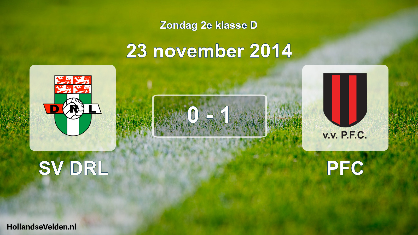 Total number of matches played: SV DRL - PFC 0 - 1 (23 November 2014)