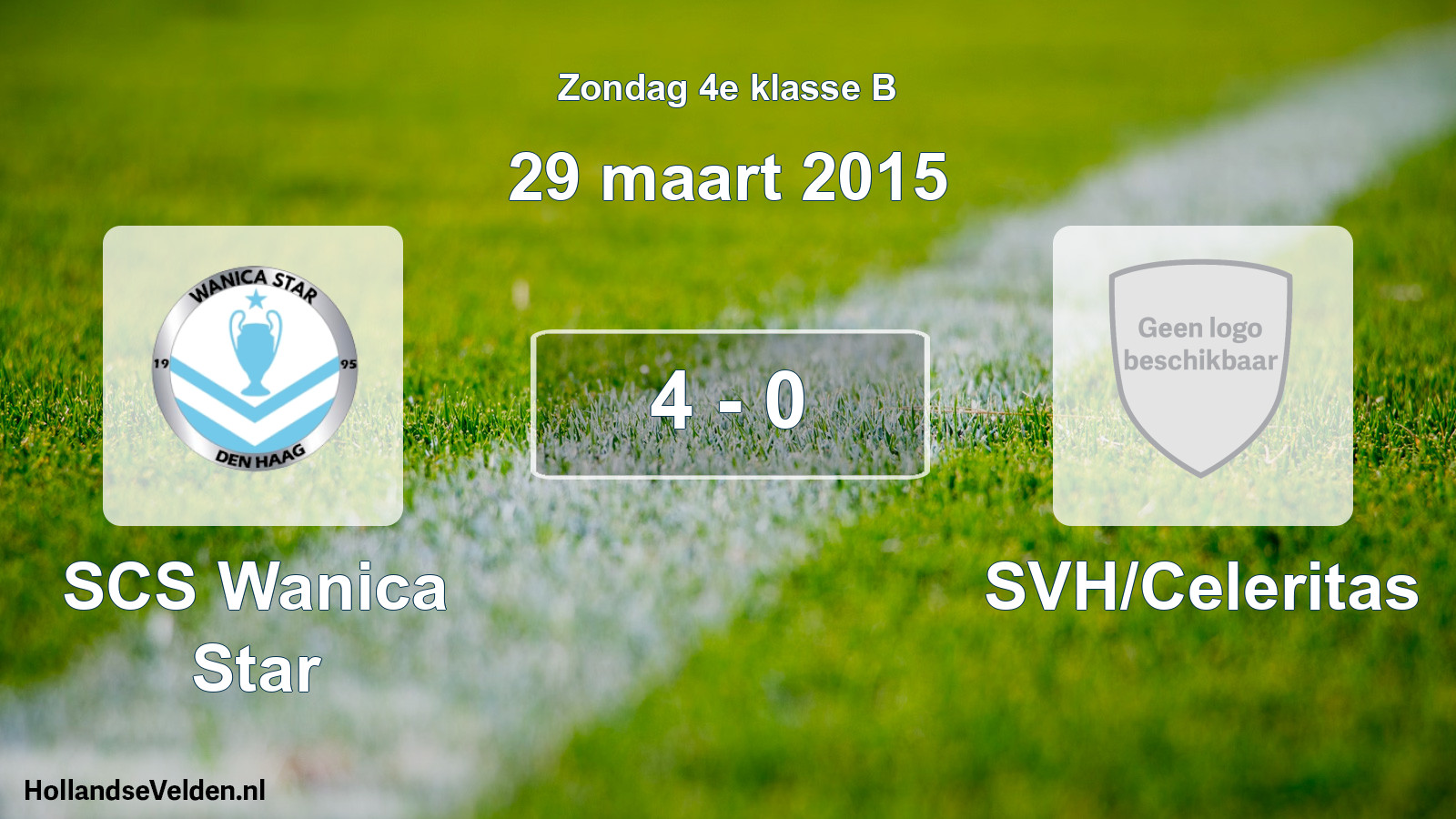 Total number of matches played: SCS Wanica Star - SVH/Celeritas 4 - 0 (29 March 2015)